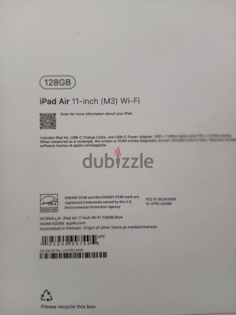 Ipad air M3 11 inch 3