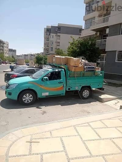 سياره نص نقل لنقل الاثاث