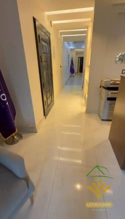 Distinct apartment for rent suitable for administrative headquarters in Tamr Hana Villas in front of Palm Hills Compound, ground floor with private entrance and garden
