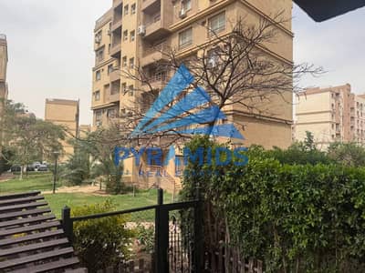 For Rent – Madinaty B6  Ground Floor with Private Garden – Group 65  Area: 76 sqm + 35 sqm Garden