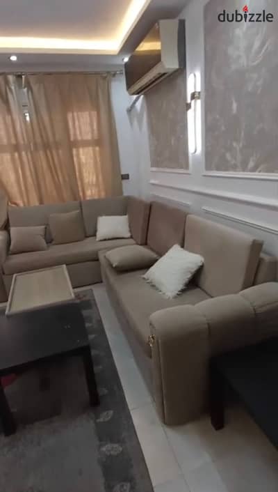 Furnished apartment for rent Madinaty b7