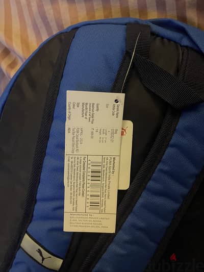 Puma backpack شنطه ظهر بوما