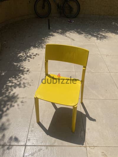 Yellow chair