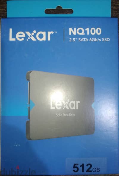 Hard Desk Lexar NQ100 512 GB SSD SATA (6Gb/s) – up to 550MB/s