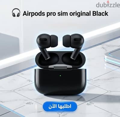 AirPods Pro سيم أوريجينال – أسود