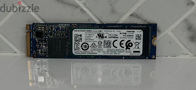 NVMe KXG60ZNV 512G NVM