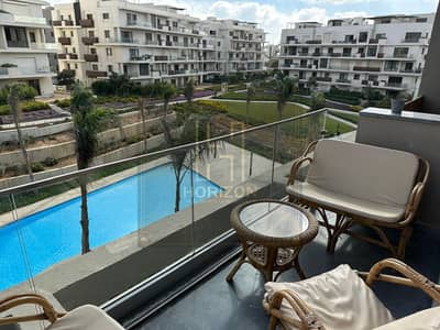 with best view furnished apartment 3rooms + nanny rent in Sodic Villette New Cairo