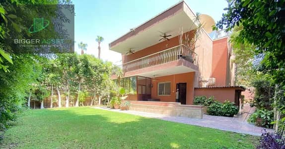 Admin Villa 1000Sqm For Rent Fully Finished in Sarayat Al Maadi