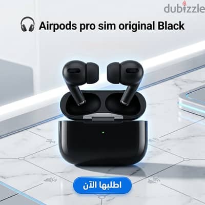Airpods Pro Sim Original Black