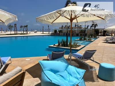 اقل سعر شاليه للبيع 107 متر 2 غرفة نوم في سي شور الساحل الشمالي Seashore North Coast