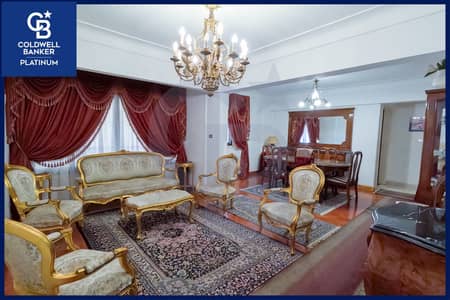Apartment for sale in Smouha 135 (just steps from Zahran Mall) m