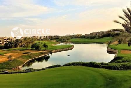 1st Row Golf View 350m Ultra Super Lux With Kitchen & ACs Apartment With Maid's Room For Rent In Kattameya Dunes New Cairo Fifth Settlement Near AUC