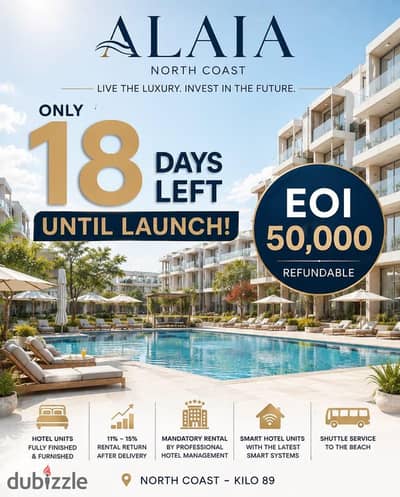 Own your chalet on the coast with only 15% down payment
