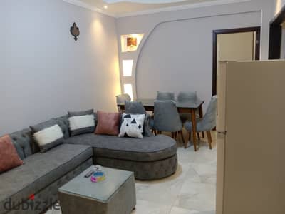 For rent from the owner for students, an academic year furnished apartment on Main Al-Munire Street, first building on Main Al-Munire Street, 3 rooms and 2 bathrooms fully on Main Al-Munire Street in front of Anter Al-Kabbabji