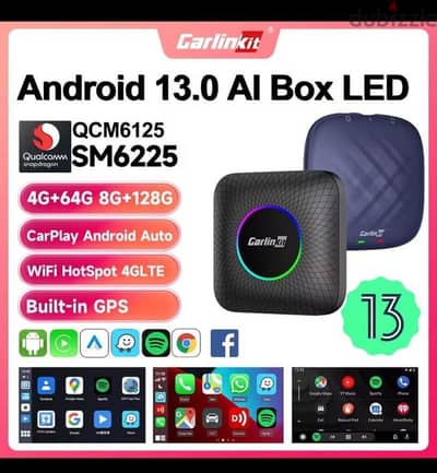 carlinkit Android 13 box LED