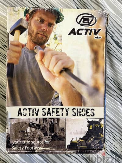 حذاء سيفتي ACTIV جديد – مقاس 42  WITH BOX