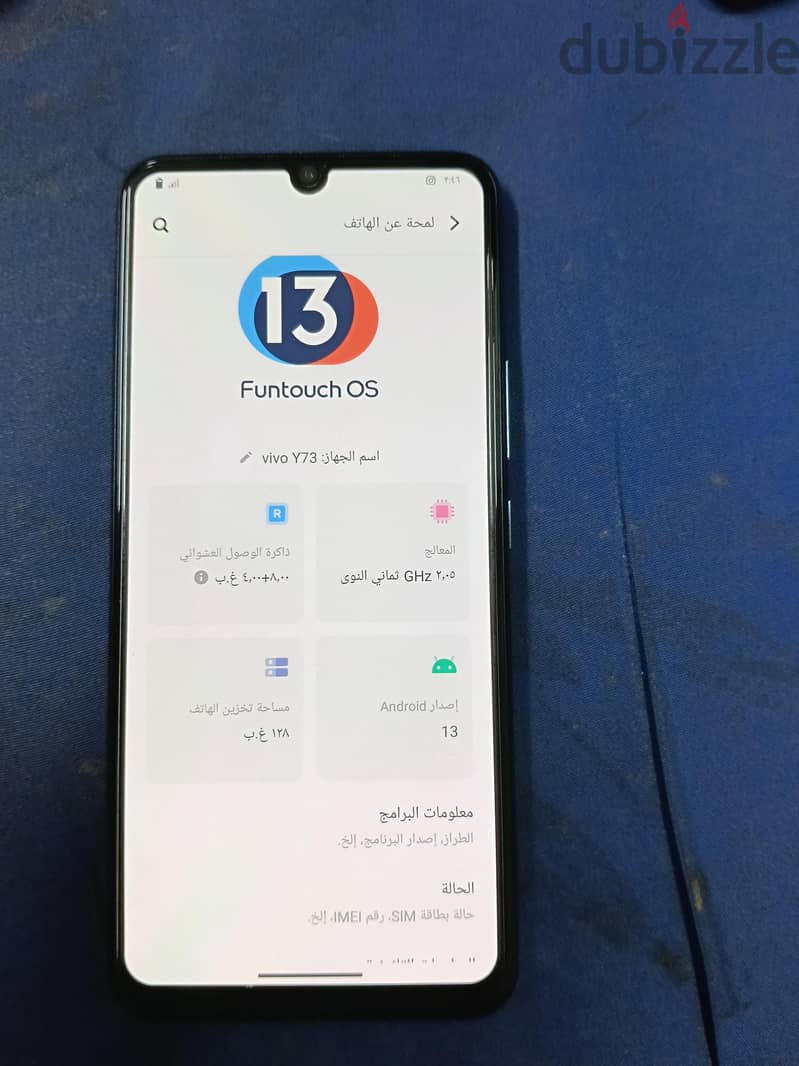 فيفو واى 73 اس 6