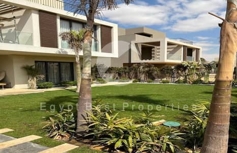 Instalment Up to 10 years Villa Fully Finished For Sale At A Prime Location Sodic East over Looking Green Space with only1.5 Down payment