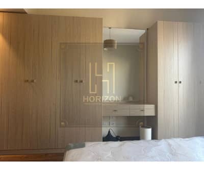 اقل سعر شقه 2نوم مفروش للايجار فى كمبوند ديستريكت 5 مراكز apartment for rent in District 5 Compound by Marakez