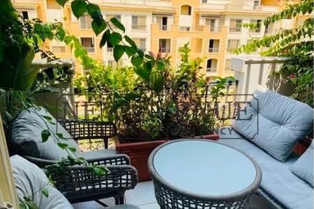 Furnished Apartment in stone residence compound with high end finishing