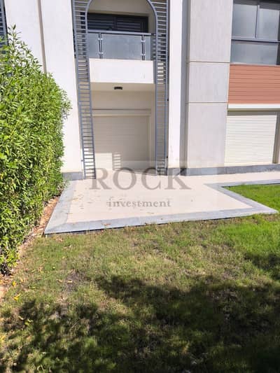 Ground floor chalet for sale with a garden, 2 bedrooms, prime location, down payment and remaining installments in Gaia North Coast, Ras El Hekma.