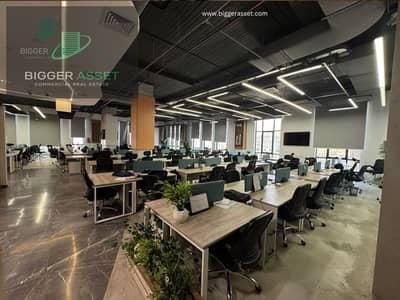 Admin Office|1500Sqm|For Rent|Mohamed Naguib