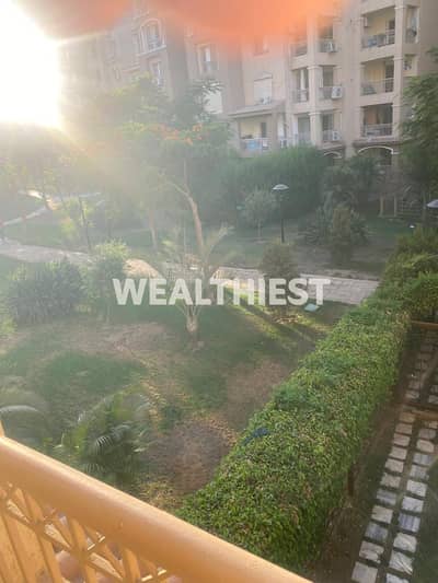 Rare chance to own an immediate move-in B2 apartment with ultra-super-lux hotel furnishing and wide garden view in Madinaty