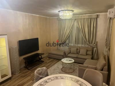 Furnished apartment for rent in Al Rehab, high-end finishing, near Avenue Mall, 131 square meters