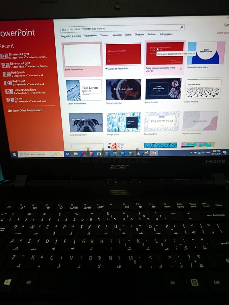 لاب توب Acer Aspire 3 4