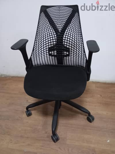Premium Herman Miller Sayl Ergonomic Office Chair _  Classic Black