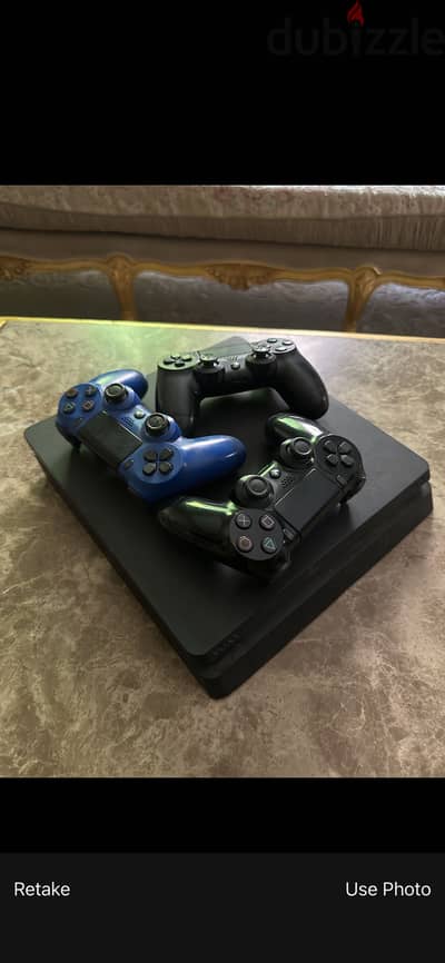 للبيع بليستيشن ٤ سليم for sale PS4 slim 1TB