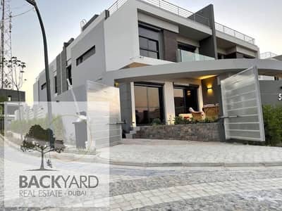Townhouse with a private garden in La Vista Patio Town, Fifth Settlement, next to AUC and minutes from Mivida and Hyde Park, with only 5% down payment
