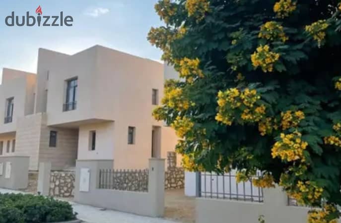 Townhouse villa for sale at a special price in O West Compound 6th of October