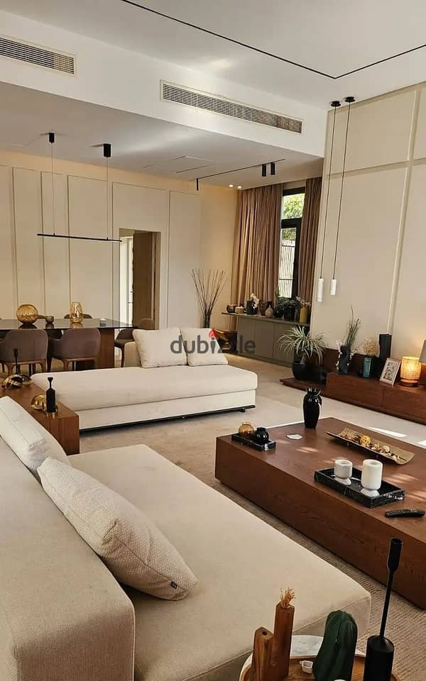 Townhouse villa for sale at a special price in O West Compound 6th of October