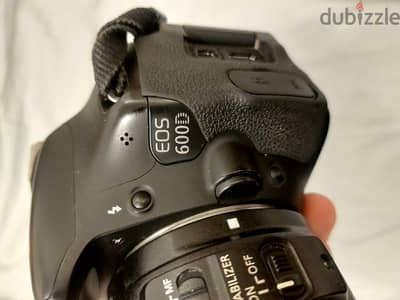 canon 600 D  + 2 lenses  كاميرا كانون و عدستين