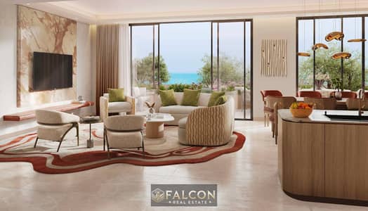 امتلك شاليهك سى فيو fully finished with (ACs&kitchen) للبيع فى مدن الامارتيه راس الحكمه بالقرب من طريق الفوكا ومطار العالمين الجديده