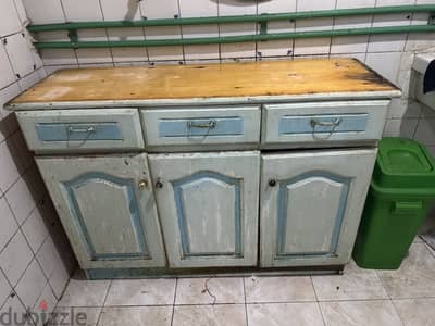 Old kitchen cupboards
