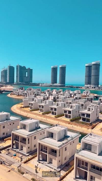 شقة استلام فوري | متشطبه بالكامل | خطوات من البحر | مساحة 151م ( 2 غرف ) | للبيع في كمبوند مزارين العلمين الجديدة - الساحل الشمالي