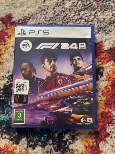 أسطوانة F1 24 الأصلية لـ PS5 بحالة ممتازة