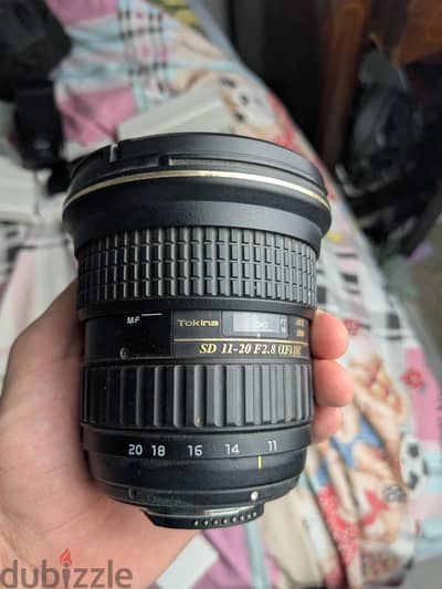 Tokina 11-20 f2.8 Nikon  f mount