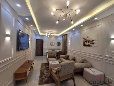 Furnished apartment for rent in Katameya Gardens Compound - Fifth Settlement, opposite Mountain View and near the American University, first occupancy
