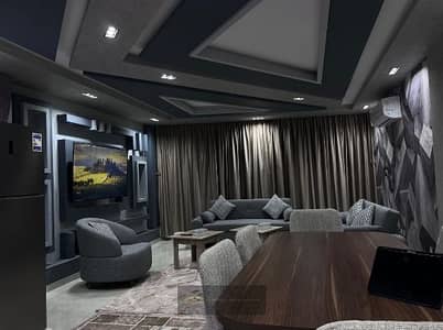 Luxury apartment for rent - 10th District | Sheikh Zayed - Super Lux finishing fully furnished with air conditioning first use