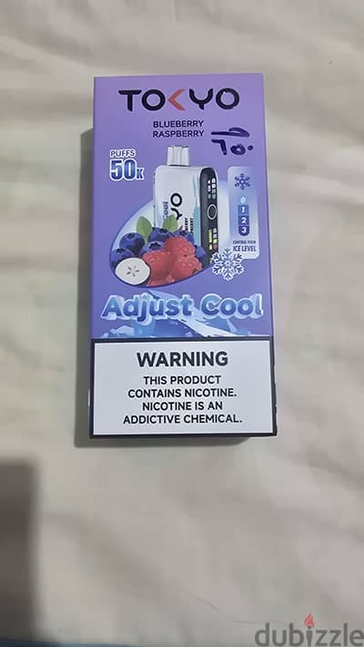 Tokyo Disposable Vape Blueberry rasperry