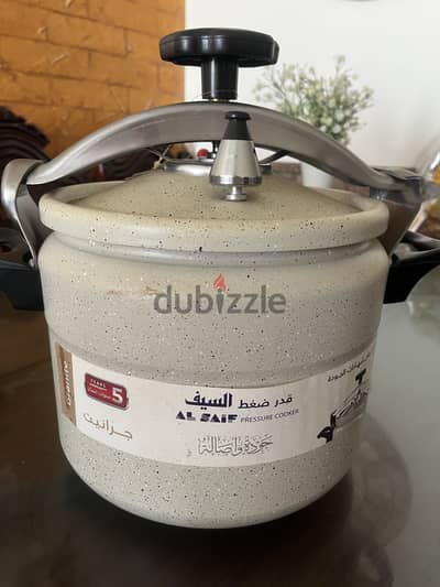 حلة ضغط براند السيف وارد السعوديه 8 لتر جديده بالضمان