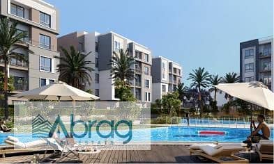 For sale, a 190m apartment with a down payment starting from 5% and installments up to 10 years in the Vida Residence compound in October Gardens