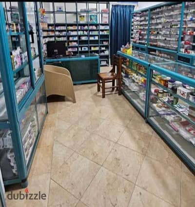 فرصة استثمارية مميزة صيدلية مرخصة للبيع في فيصل 30م  بجوار بنك مصر  دخل يومي سابق 15 ألف