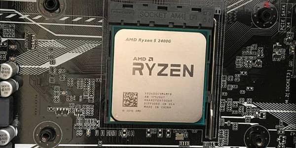 معالج ryzen 5 2400g بكرت داخلي يعادل gym 750 ti
