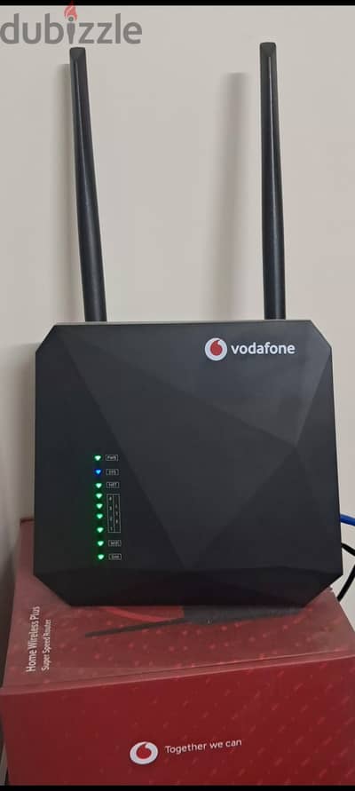 راوتر هوائي فودافون 4G مستعمل شهرين فقط جديد