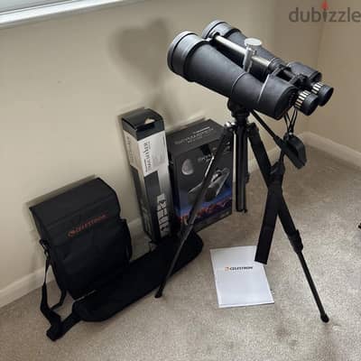 celestron Skymaster 25x100  منظار أمريكي مدي ١٥ كيلو