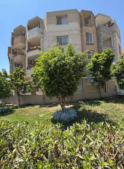 Furnished 138m² apartment for rent in the heart of Sheikh Zayed (District 7), opposite Saudia Supermarket and just minutes from Arkan Plaza.